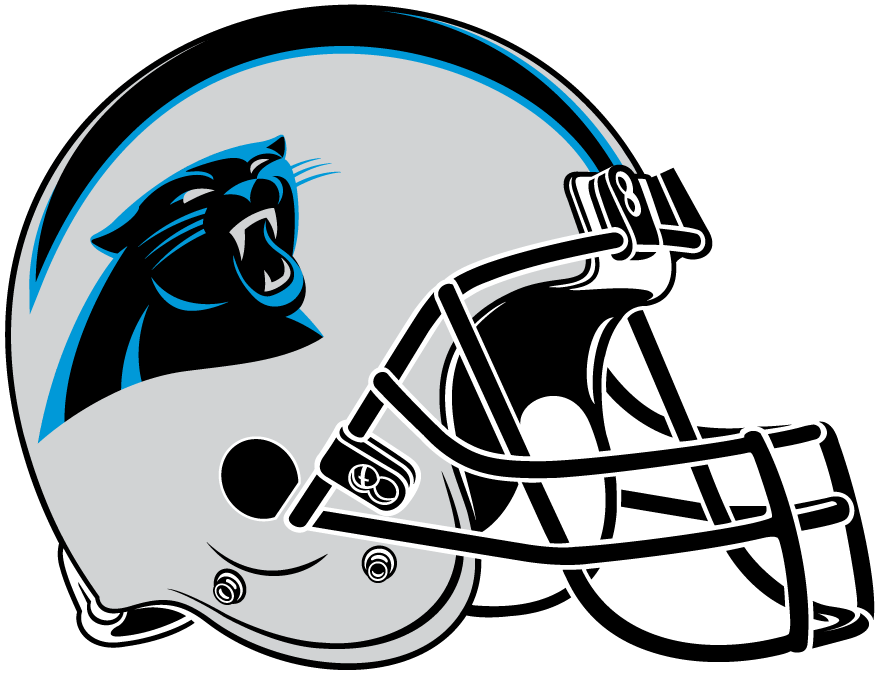Carolina Panthers 2012-Pres Helmet Logo iron on transfers for clothing